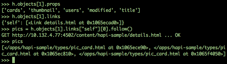 Links example