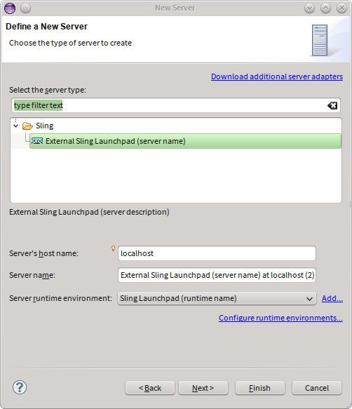 New Server Step 2