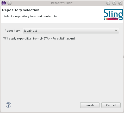 Repository export